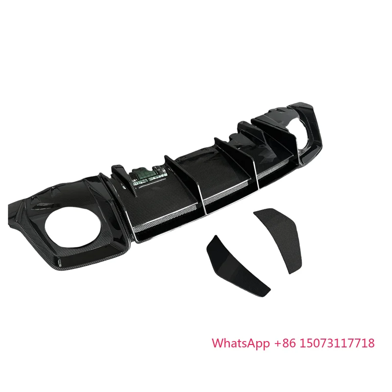 

For R8 Upgrades Performance Style Carbon Fiber Rear Diffuser 2019-2023