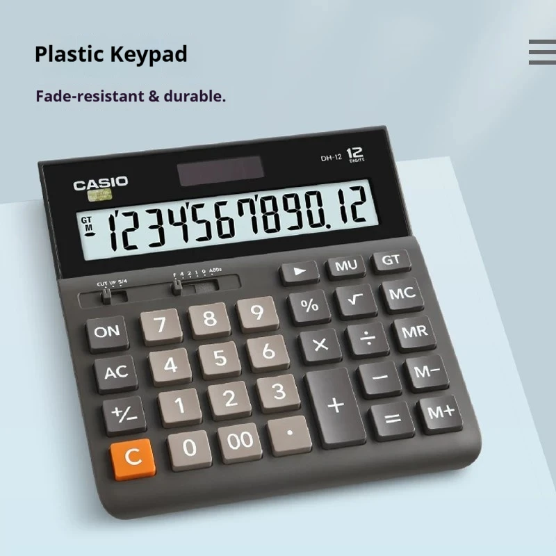 Casio MH-12/GX-120B/FX-50F II Portable Scientific Calculator - 10-Year Durability - Comfortable Viewing Angle view 3