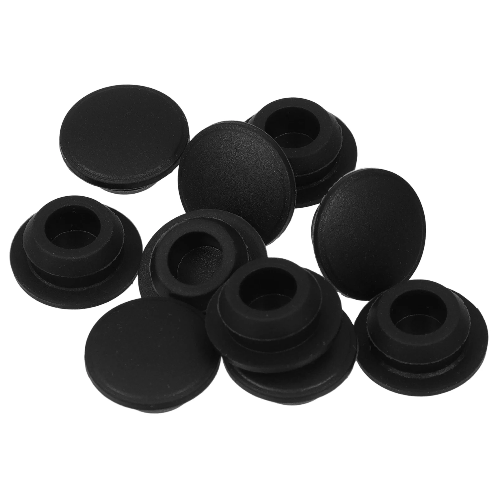 

10pcs Silicone niture Screw Hole Plugs Shock Absorbing Elastic Protective Caps Wall Cabinet Chair Drill Locking Sealing Plug
