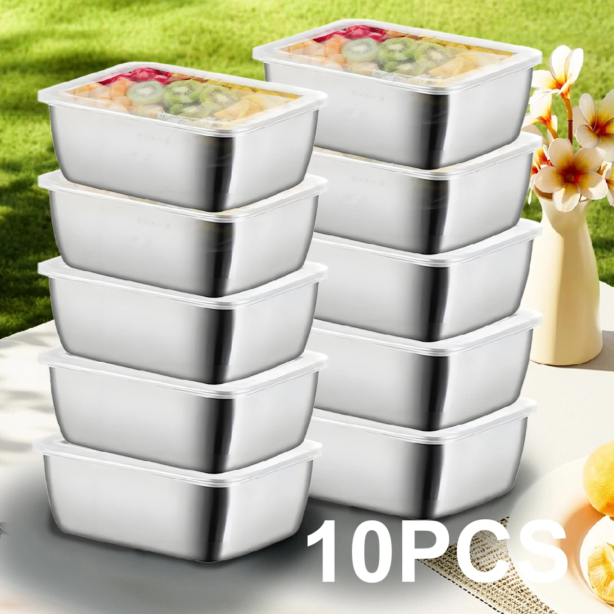 10Pcs, Stainless St… - image