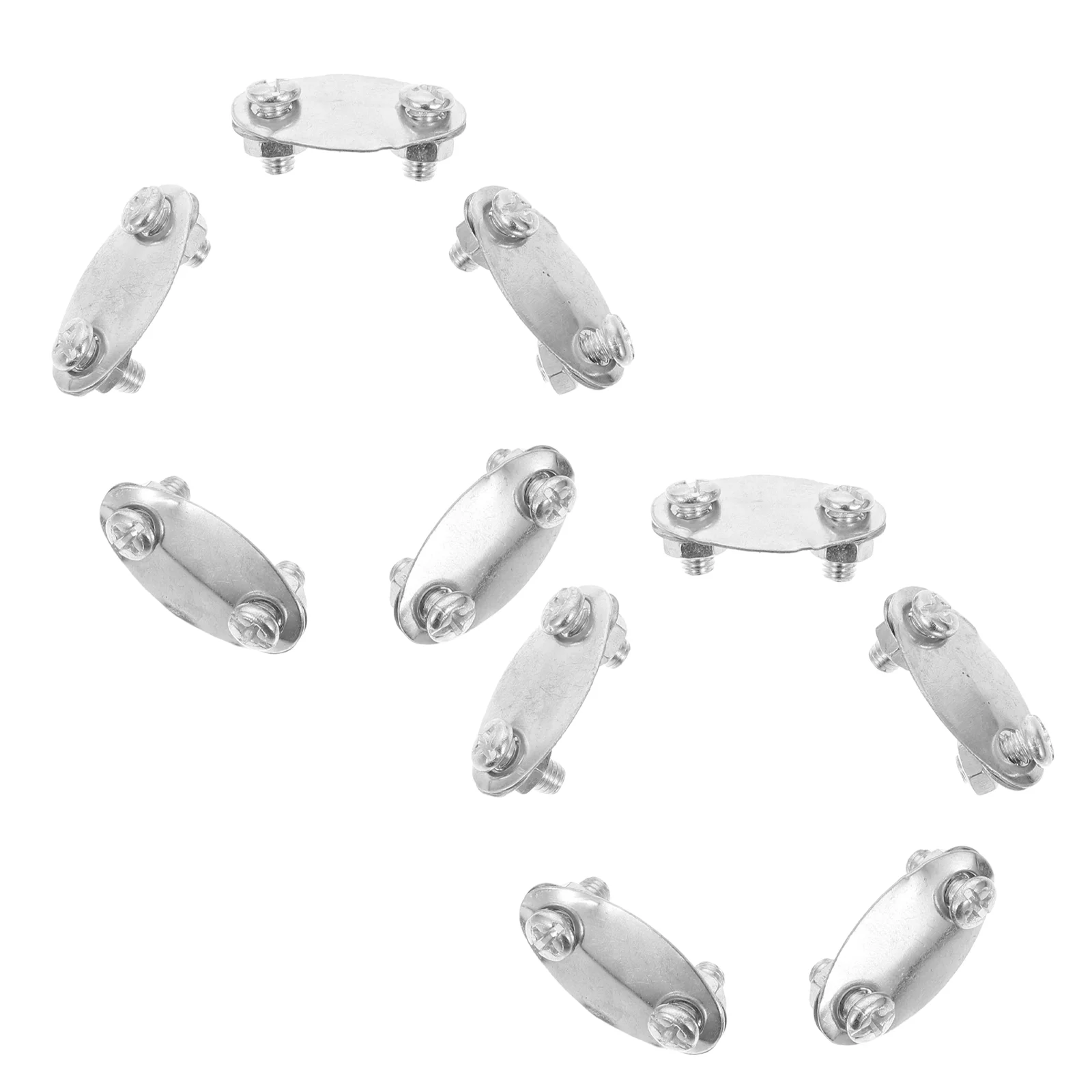 

20 Pcs Clip Iron Screw Buckle for Bike Mudguard Mudguards Turnbuckle Fixed Accessory