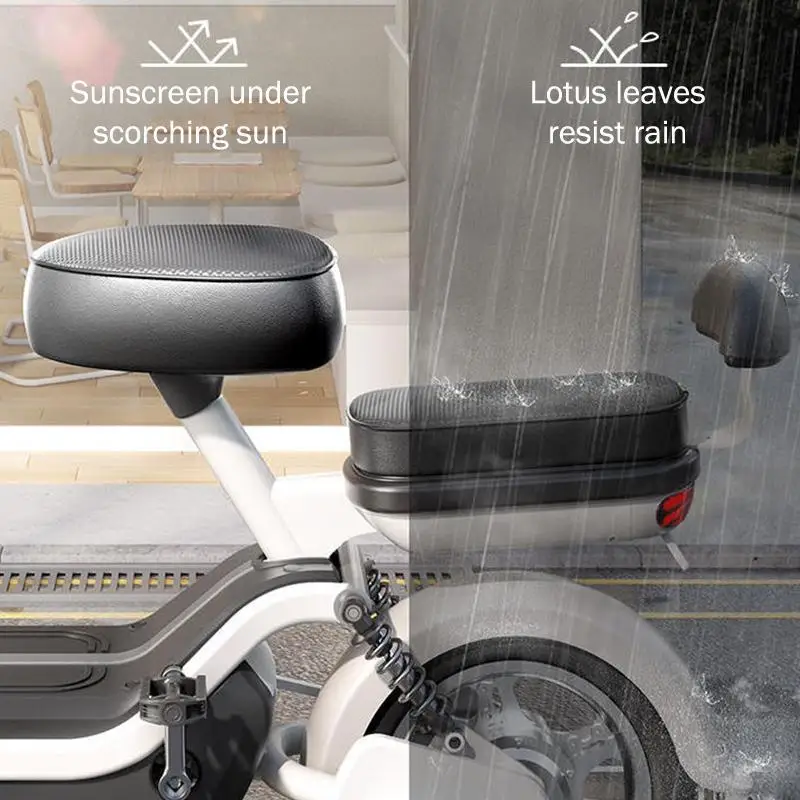 

Чехол для сиденья электровелосипеда из искусственной кожи, эргономичный, мягкий, водонепроницаемый, устойчивый к царапинам, улучшенная версия