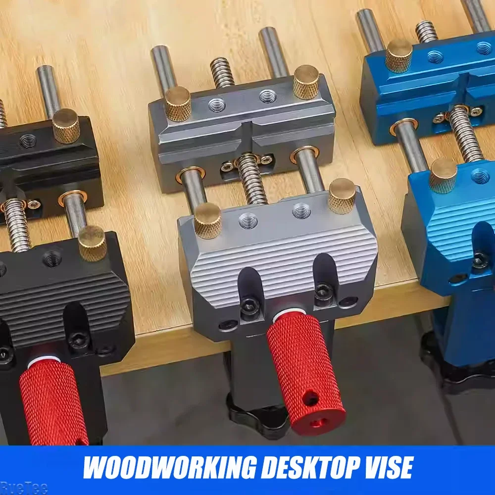 Aluminum Alloy Precision Table Vice Bench Vise Multifunctional Mini Workbench Woodworking Clamp Tools