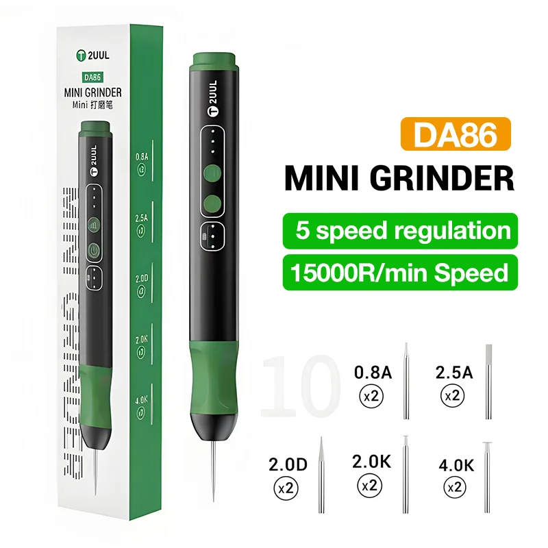 

2UUL DA86 CVT GRINDER полировальная ручка для ремонта мобильных телефонов, материнская плата, чип-пад, полировальная рамка, коррекция, полировальная ручка, инструмент