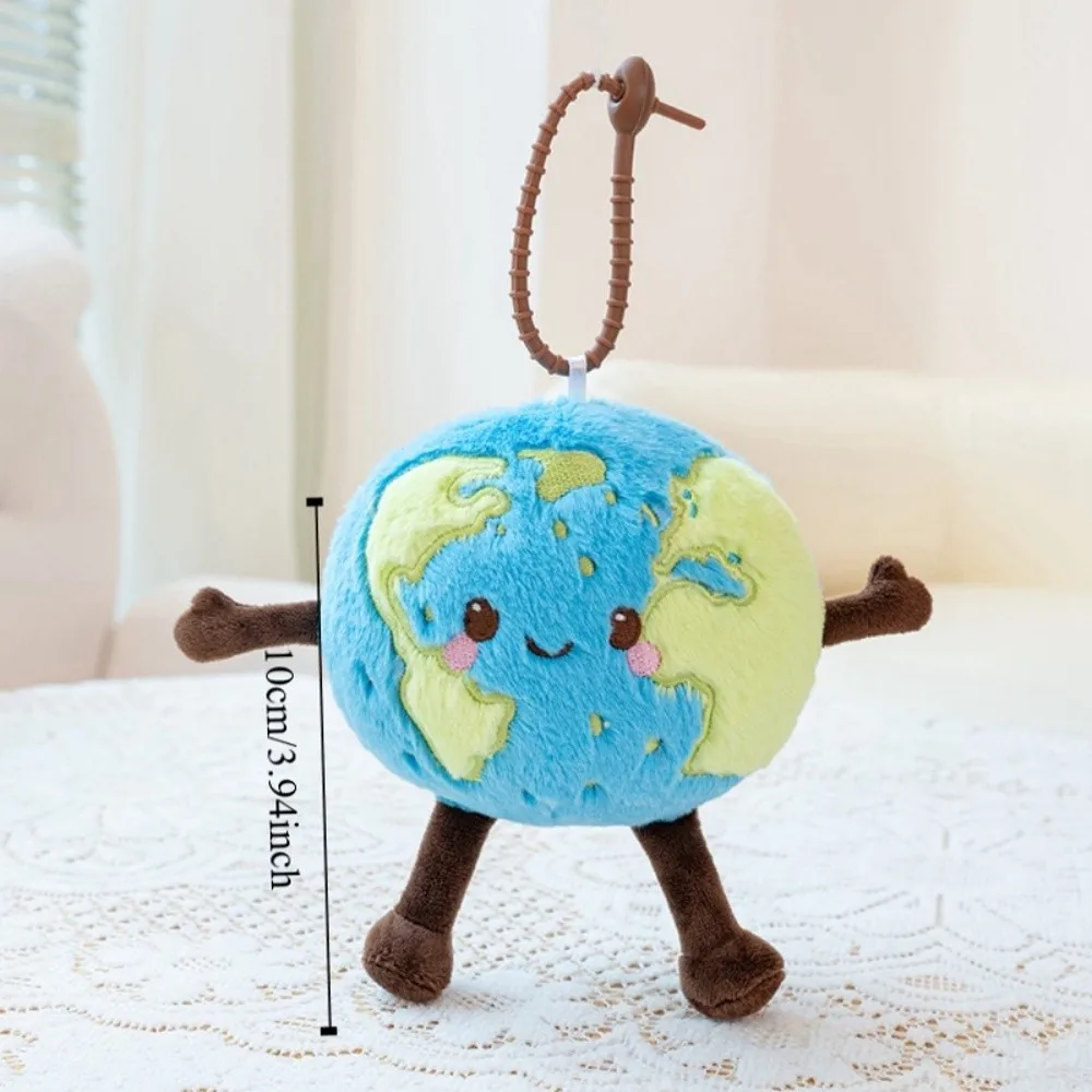 Neue süße Planet Puppe Anhänger Sonne Mond Mars Mini Planet Plüschtiere Plüsch Ornamente Tasche charmante Schlüsselanhänger Kindergeschenke