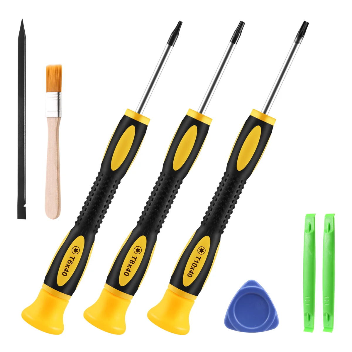 8Pcs/Set Torx T8 T6 T10 H35 Screwdriver Opening Tools Set Repair Tool Kit Screw Driver Pry for Xbox One Xbox 360 PS3 PS4