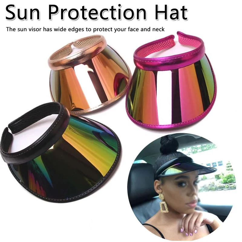 

Summer Sun Hat Breathable Hollow Top Color Golf Hat Sports Performance Outdoor Hat Outdoor Sports Hiking Beach Sun Visor