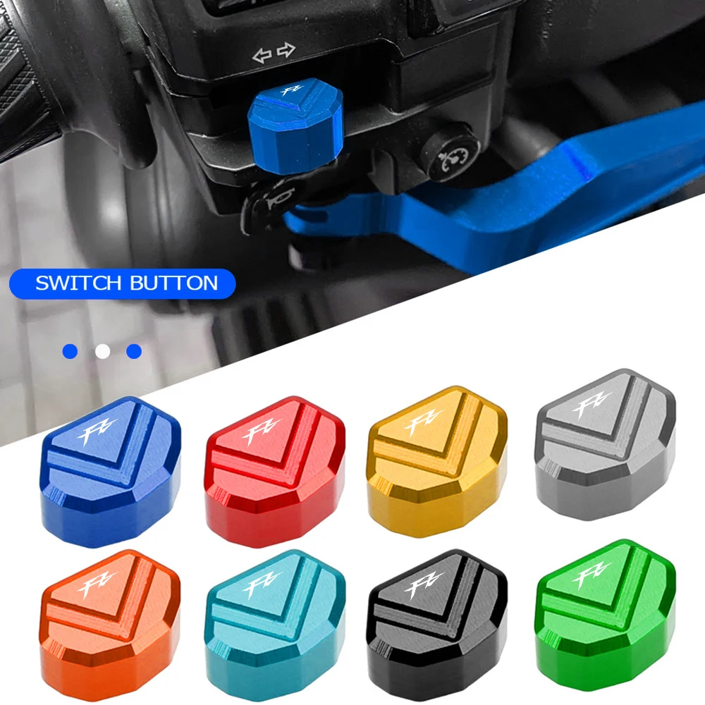 For YAMAHA FZ1 FZ6 FZ07 FZ09 FZ8 FZ09 FZ-07 FZ-09 FZ6N/R Motorcycle Accessories Switch Key Button Cap Covers Turn Signal Keycap