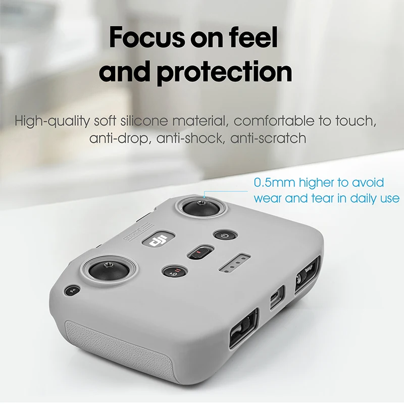 For DJI Neo/Mini 4K Remote Control Protective Cover For DJI N1/N2/N3 Controller Silicone Sleeve Drone Accessories
