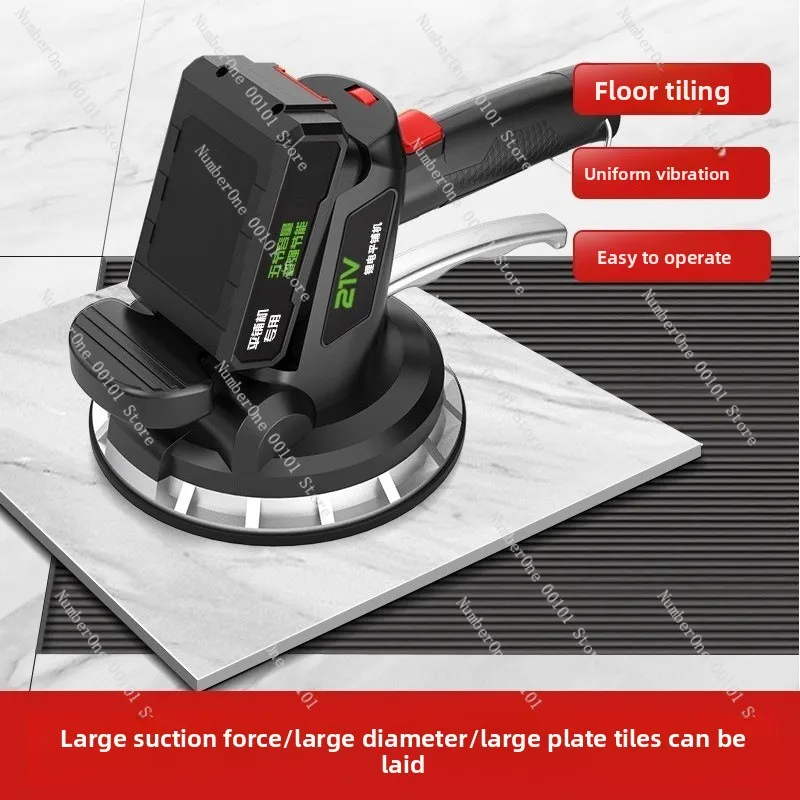 New tile leveling system - heavy-duty handheld vibratory tile leveler for effortless floor and wall tile installation