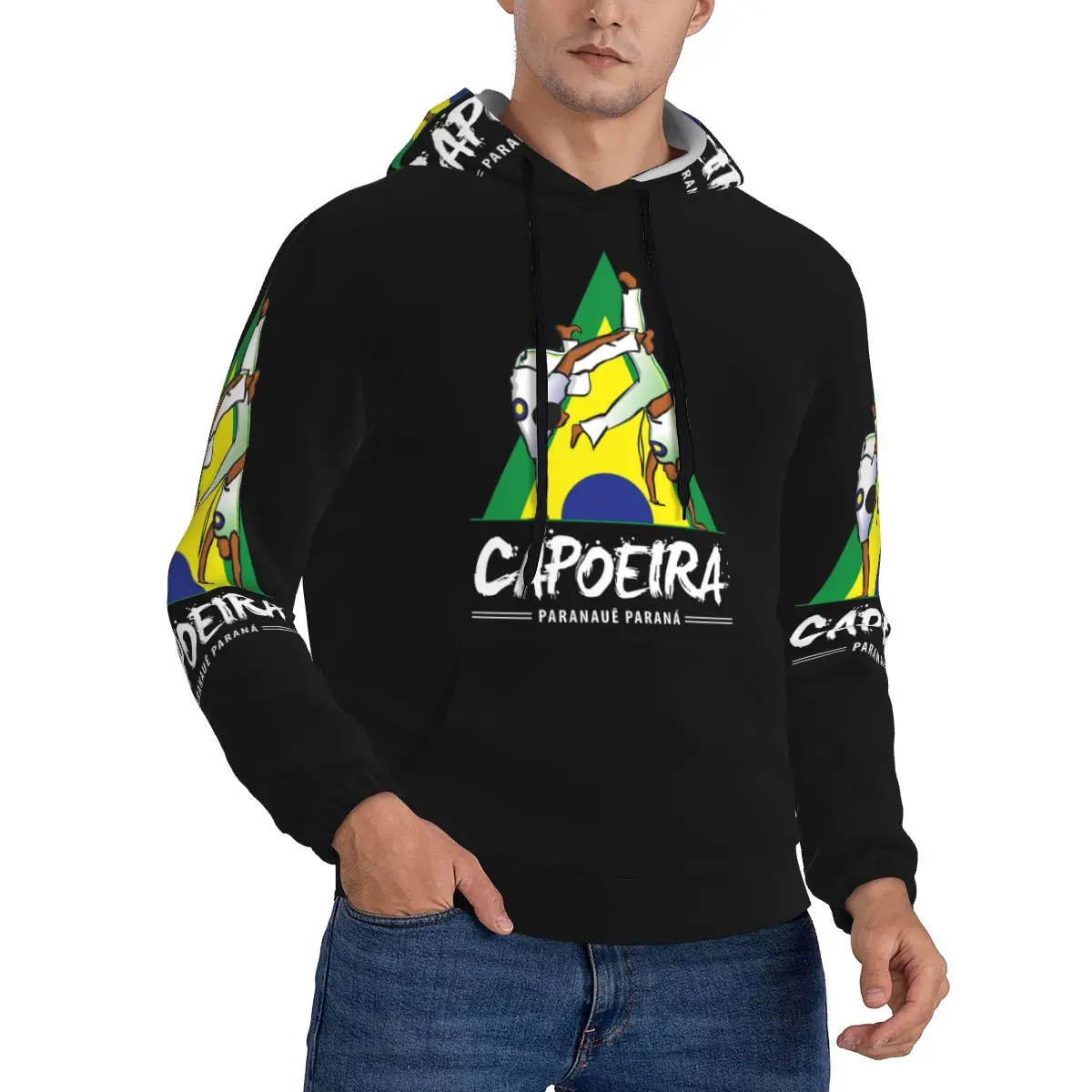 Capoeira Paranaue Hoodie Harajuku Pullover Autumn Winter Men's Women's Sweatshirts Long Sleeve Tops