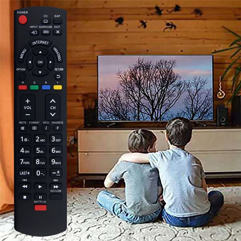 B86B-استبدال جهاز التحكم عن بعد N2QAYB000779 لتلفزيون باناسونيك N2QAYB000779 جهاز التحكم عن بعد #2