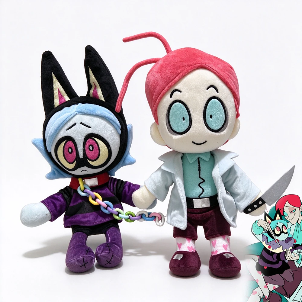 Anime PsychoCuties Dr.Masacrik Mimi Cosplay Doll Cartoon Figure Plush Cotton Doll Adult Collection Christmas Room Decoration