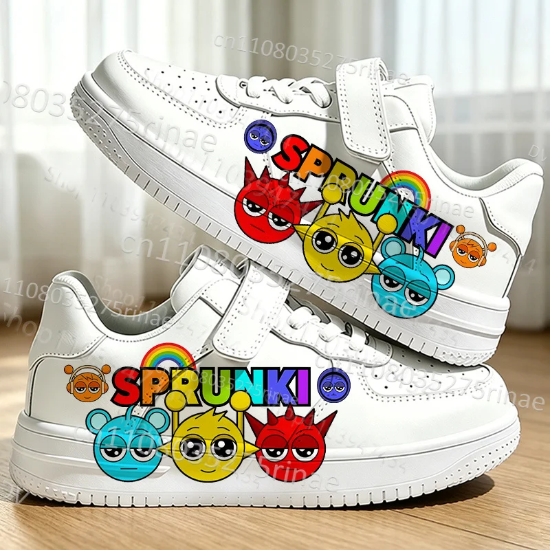 S-Sprunkis Children Shoes Hot Selling Boys Girls Fashion Lightweight Wear Resistant Outdoor Walking Shoes Free-express