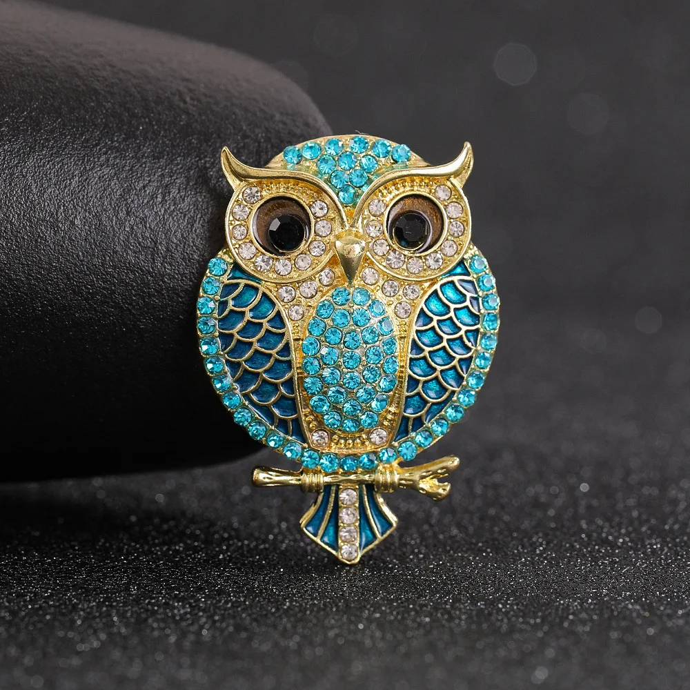 Exquisite Owl Brooches for Women Unisex Pins Banquet Party Backpack Gifts Jewelry Accessories 2026