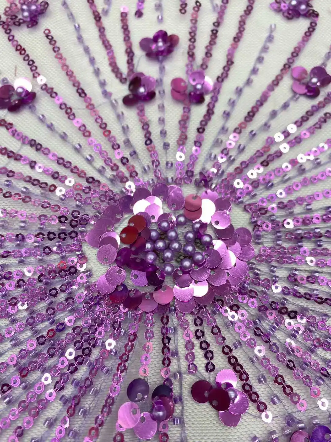 5야드 정교한 스팽글 자수 꽃무늬 레이스 원단 2026 나이지리아 튤 레이스 원단 파티 드레스 재봉 재료 1890