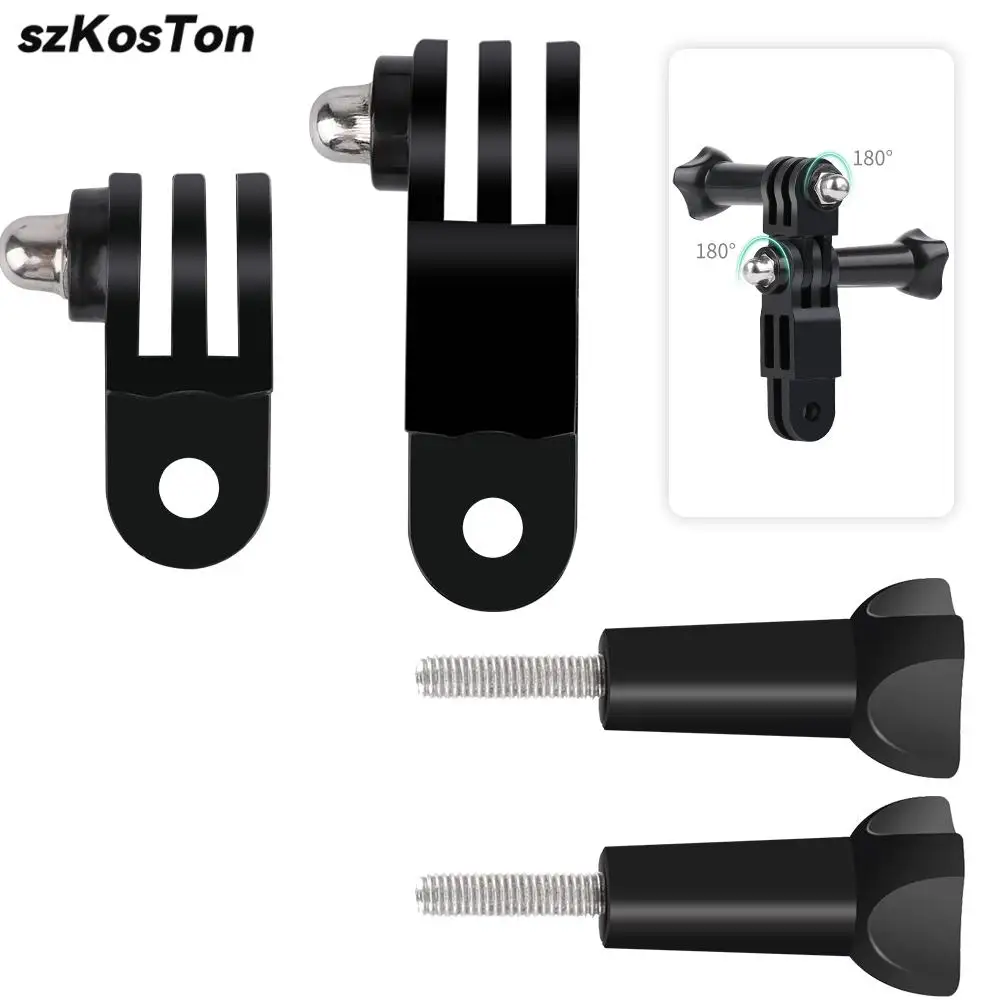 

For Gopro Accessories Long/Short Adjust Arm Straight Joints Convert Mount For GoPro Hero 12 11 10 9 8 7 SJCAM DJI Osmo Action 4