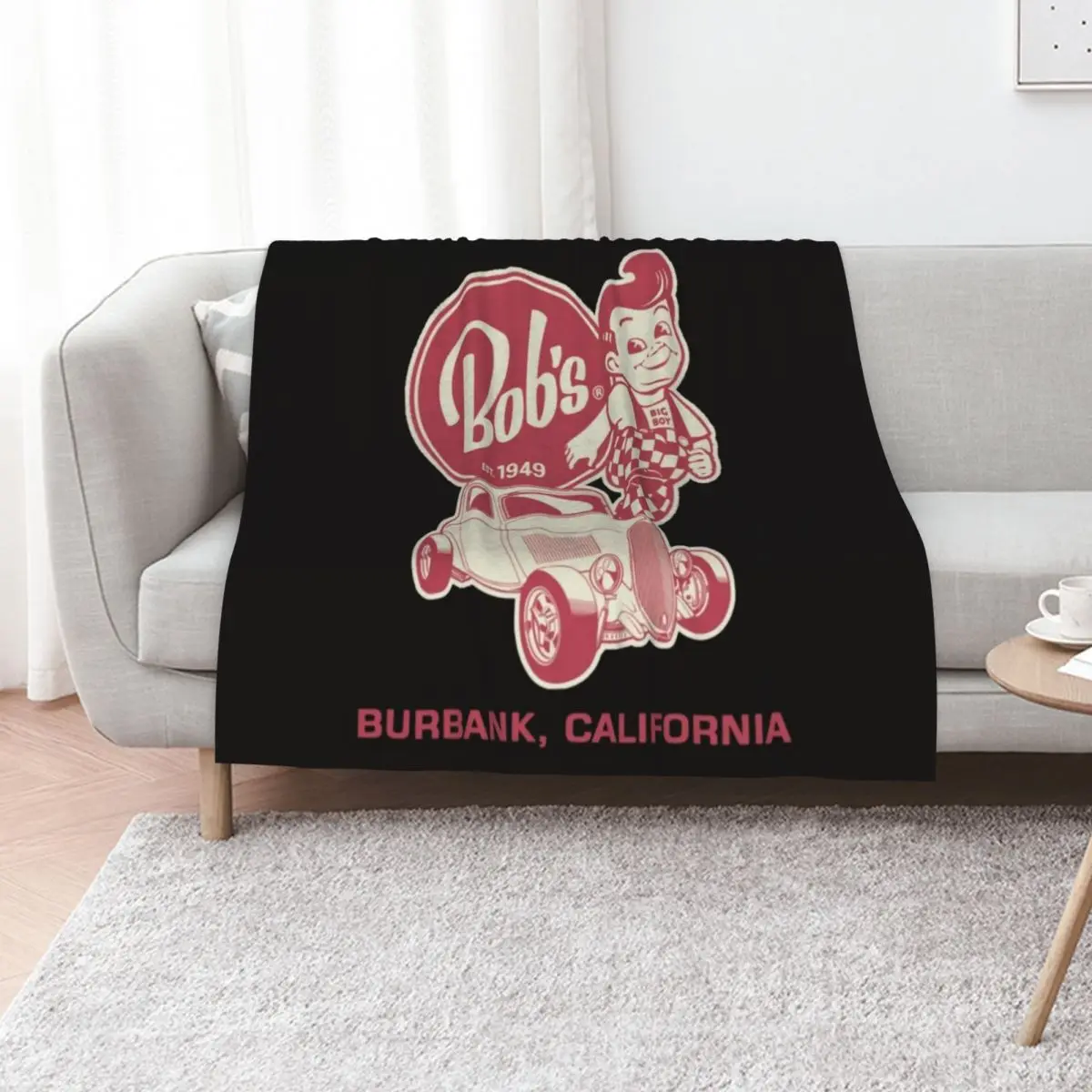 

Bob_s Big Boy Throw Blanket heavy to sleep Sofa Quilt Nap Flannel Fabric Blankets