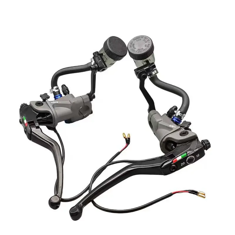 Motorcycle Hydraulic Brake Master Cylinder Direct Push Front Rear Pump for E-Moto Racing