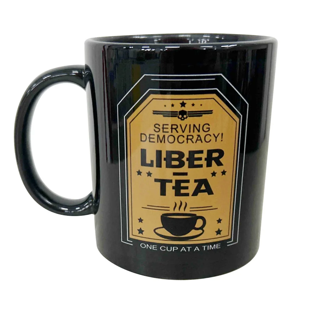 

11oz Taste Democracy Mugs Creative Ceramic Morning Latte Mug Modern Funny Coffee Mug Drinkware Gifts for Men Women