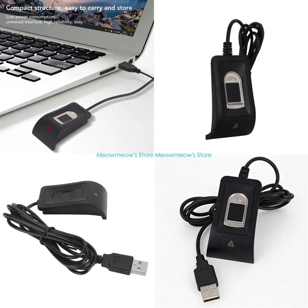 

W91A USB Fingerprint Instrument Pharmacy Driving School Capacitor Fingerprint Instrument Replacing for PC Laptop Accessories