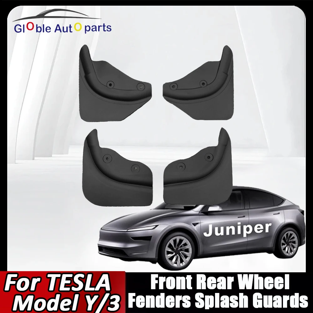 Garde-boue anti-neige et anti-sable pour Tesla Model 3 Highland Model Y Juniper 2024 2025 2026
