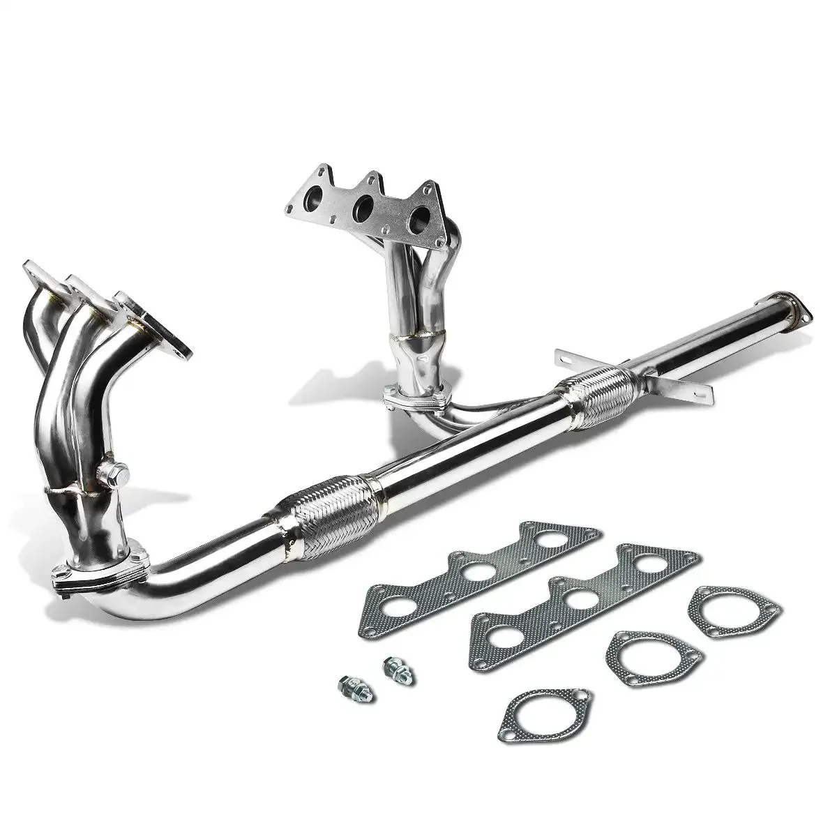 تصنيع المهنية رؤوس عادم السباق المنوع لـ ECLIPSE 00-05 V6 #2