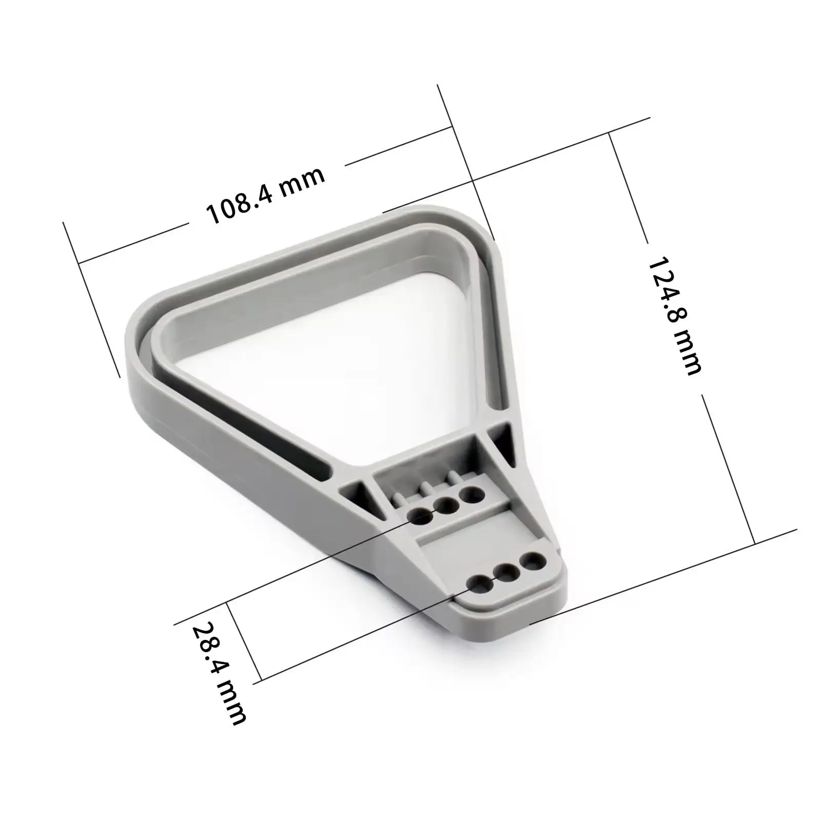 350A Connector Handle (Grey) - 2 PCS, Heavy Duty for Welding & Electrical Applications