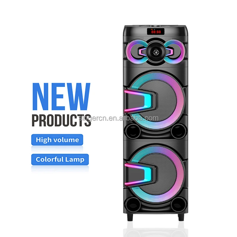 DR-1232 Portable Speakers Audio System Sound Professional Music Usb Wireless Blue tooth Sound Box Party Speaker