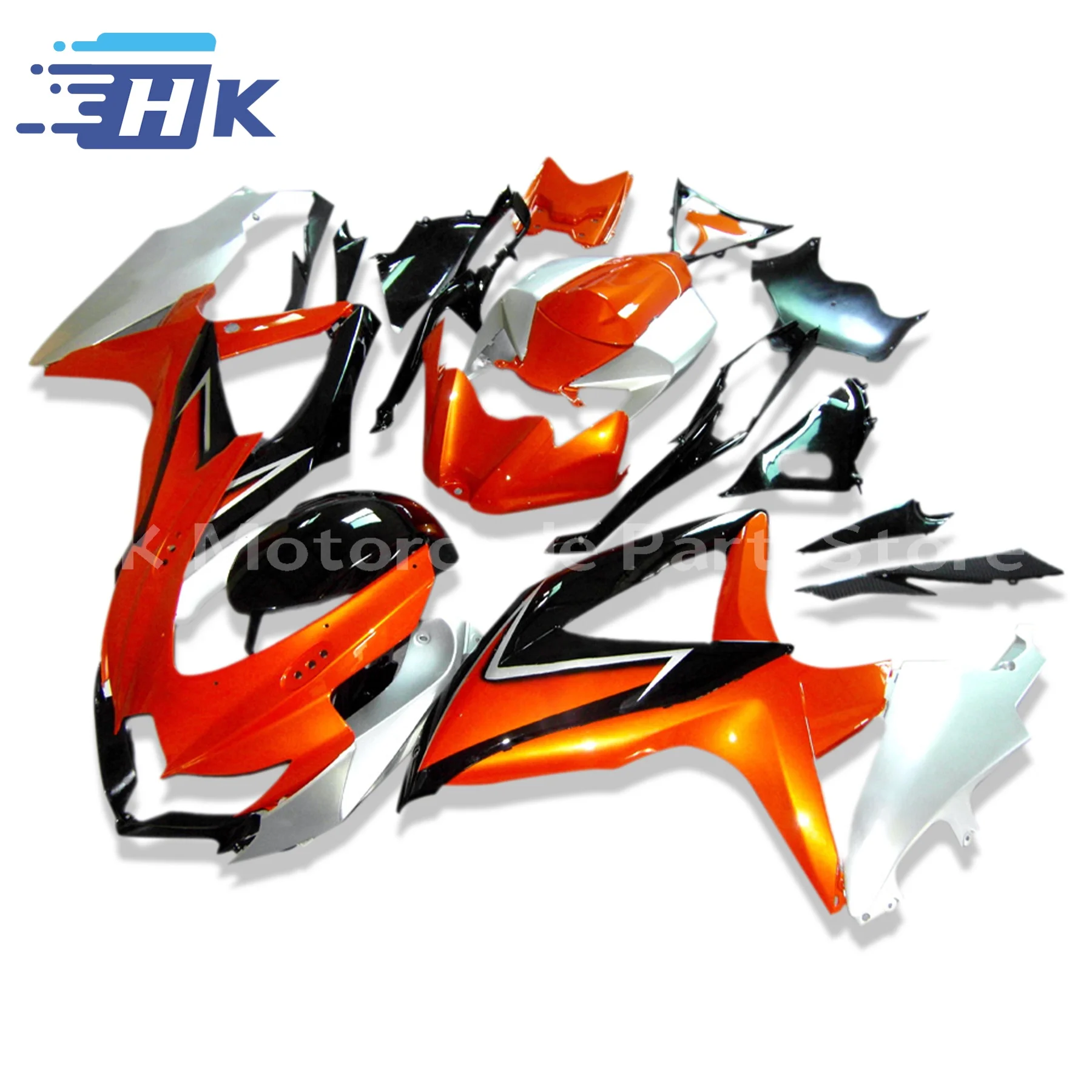 Motorcycle Fairings Kit for SUZUKI GSXR600 750 K8 2008 2009 2010 GSX-R 600 GSX-R 750 08 09 10 Injection Bodywork Set
