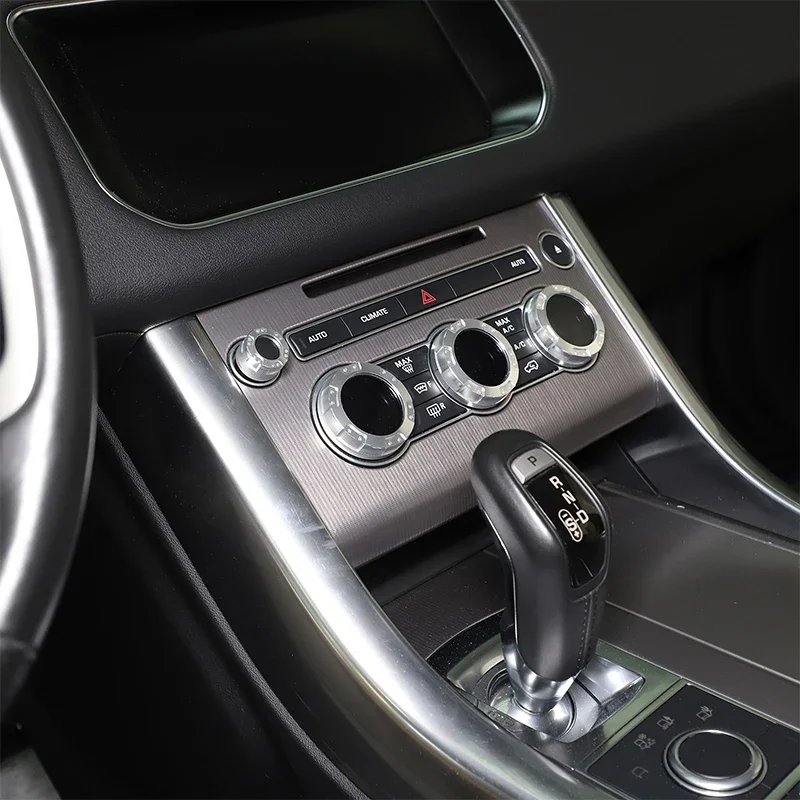 Car Air Conditioning Volume Knobs Cover For Land Rover Range Rover Sport Vogue Autobiography 2014-2017 Car Interior Accessories view 6