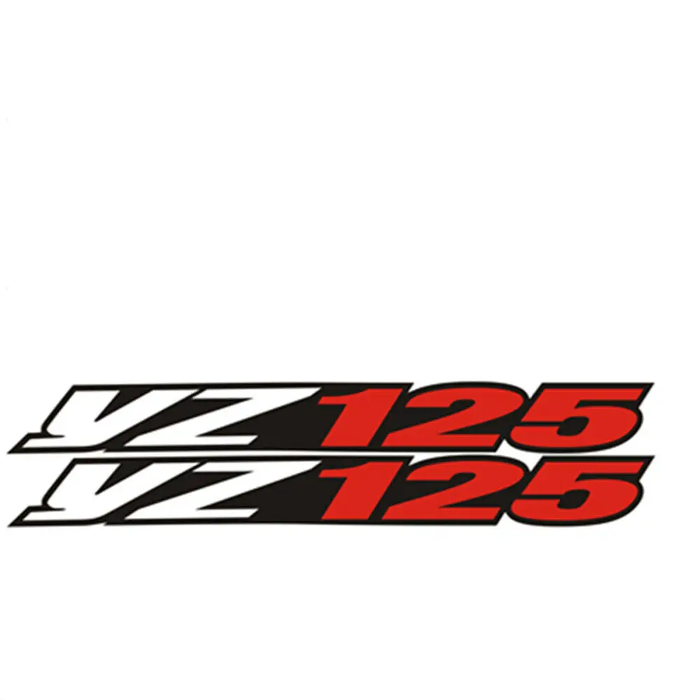 오토바이 스윙 암 체인 드라이브 박스 장식 데칼 반사 스티커, 야마하 YZ125 YZ125X YZ 125 125X 1974-2022 용 액세서리