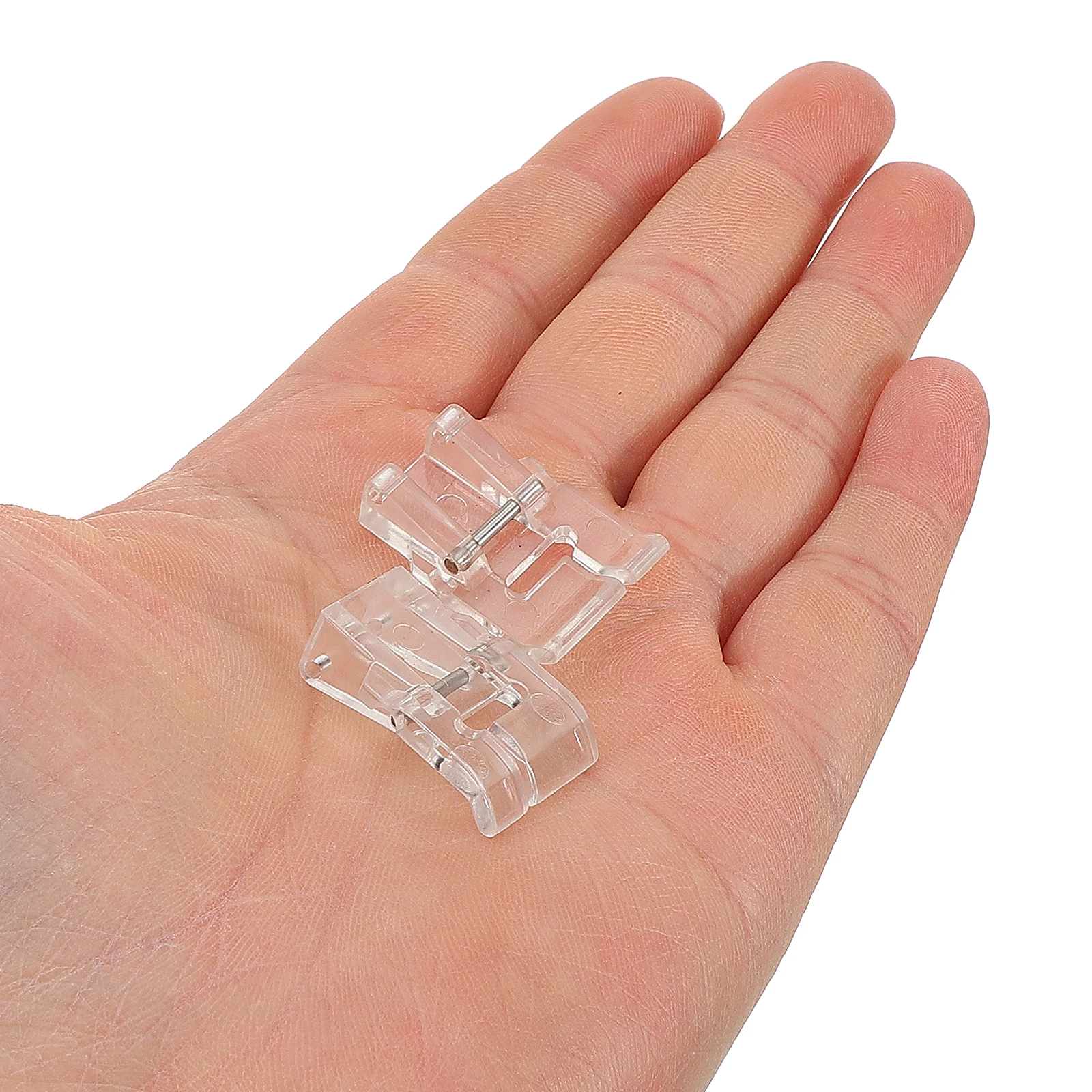 

4Pcs Sewing Machine Presser Foot Durable Plastic Replacement Parts Easy Install for Most Household Industrial Machines Sewing