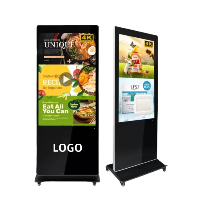 Wholesale 32-86 Inch Indoor Vertical Touch Kiosk Totem Android LCD Digital Signage And Display Advertising Screens