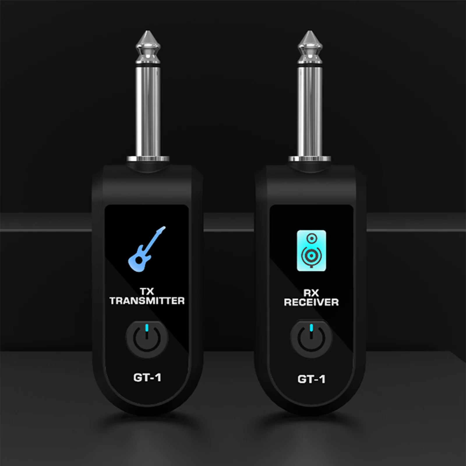 정확한 사운드를 제공하는 2.4G 무선 기타 시스템 기타 베이스 전자 악기를 위한 무선 기타 오디오 송신기 수신기