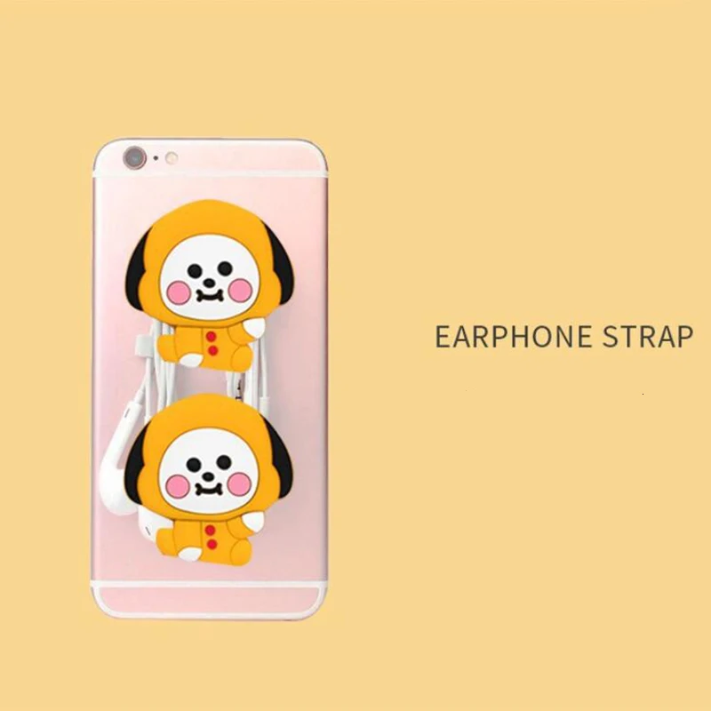 New Kpop Sweet Cartoon Phone Ring Holder Display Fans Gifts Collection