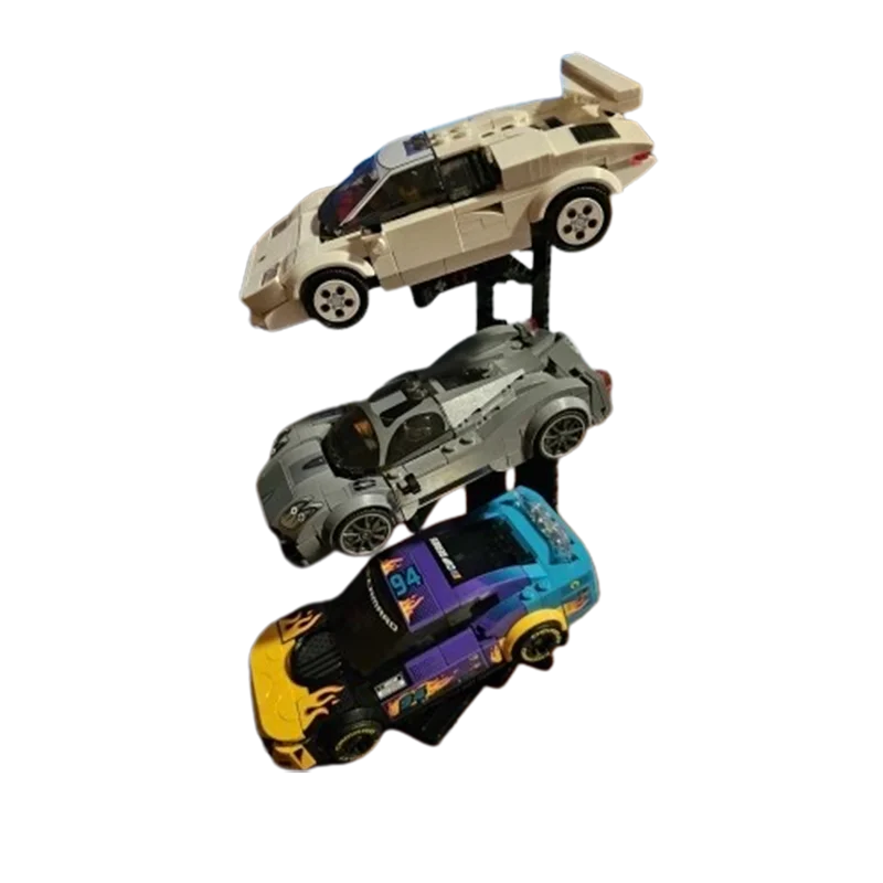 

Стенд MOC Speed Champions XL, гоночная база, городские транспортные средства, гараж 3385 65634, строительный блок, игрушка «сделай сам», детский подарок на день рождения