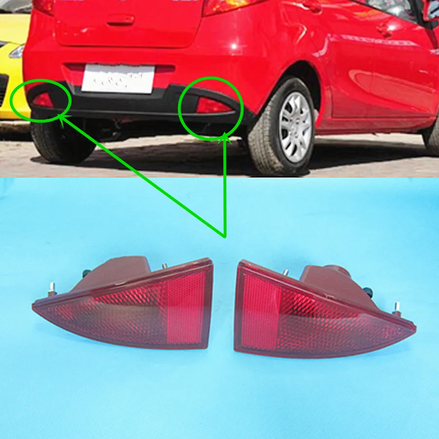 Car accessories body parts MA10-51-191M1 rear bumper reflector lamp for Haima 2 2007-2012