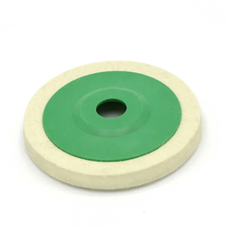 2Pcs 125mm Wool Felt Polishing Wool Grinding Wheel Pad Buffing Wheels Angle Grinder Polishing Wheel For Rotary Tool Abrasive