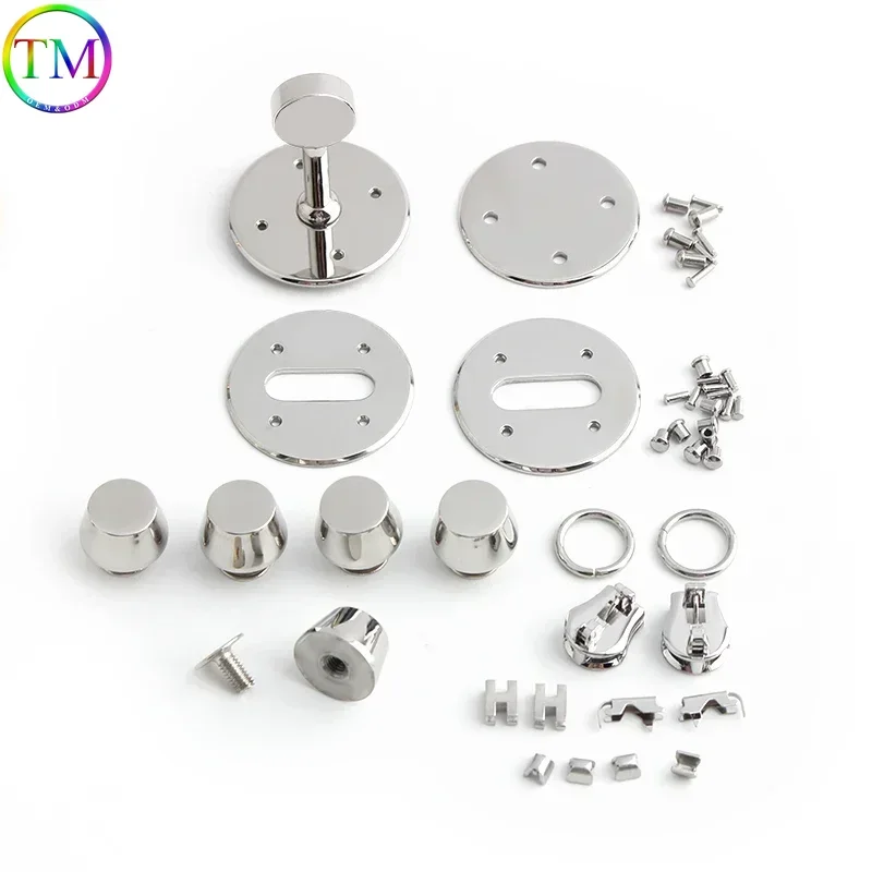 Lucury Stainless Steel Metal Clasp Wholesale Bag Twist Turn Lock a Set of Locks For Woman Handbags Purse Hardware Accessories