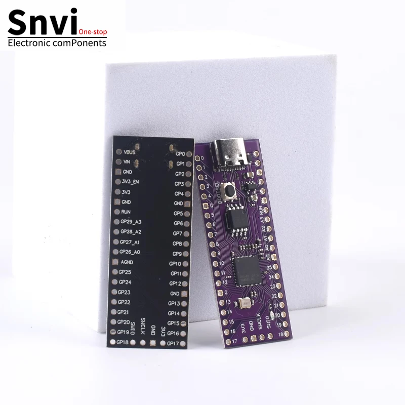 SNVI Raspberry Pi Pico Board RP2040 Dual-Core 264KB ARM Low-Power Microcomputers High-Performance Cortex-M0+ Processor