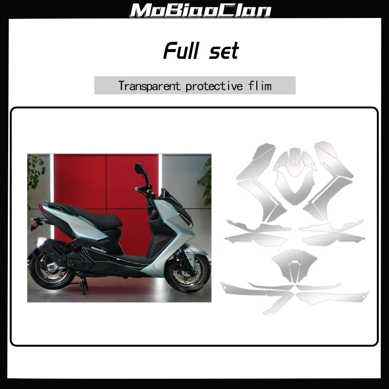 For KYMCO KRV180 KRV 180 Transparent Protective Film Waterproof Modification Parts For Invisible Motorcycle Clothing Accessories