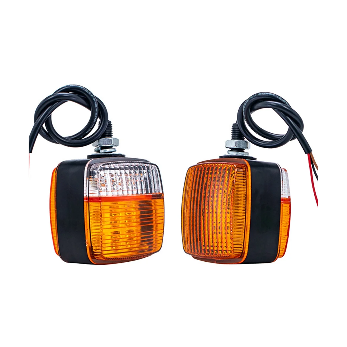 Forklift Turning Light LED Double-Sided Small Light 12V Square Turning Front Light Parking Light Reversing Light