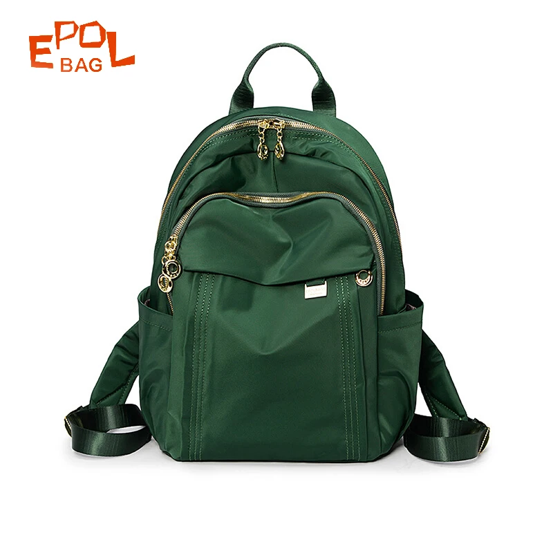 女性用防水エポルバックパック,ナイロンショルダーバッグ,カジュアルデザイナー,高級ブランド,ファッション,6013-03