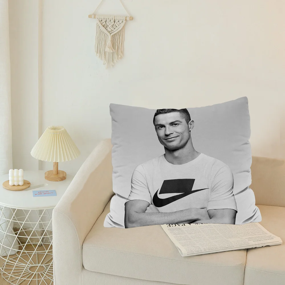 Sofa 45x45 Cushion Cover Pillow Cover Cushions Cover C-cristiano R-ronaldo Decorative Pillowcase Decor 40x40 Ornamental Pillows