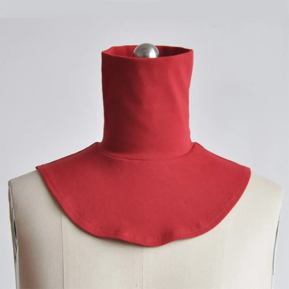 Half Top Fake High Collars Detachable Cotton Removable Neck Cover Apparel accessories Multicolor Turtleneck Fake Collar Unisex