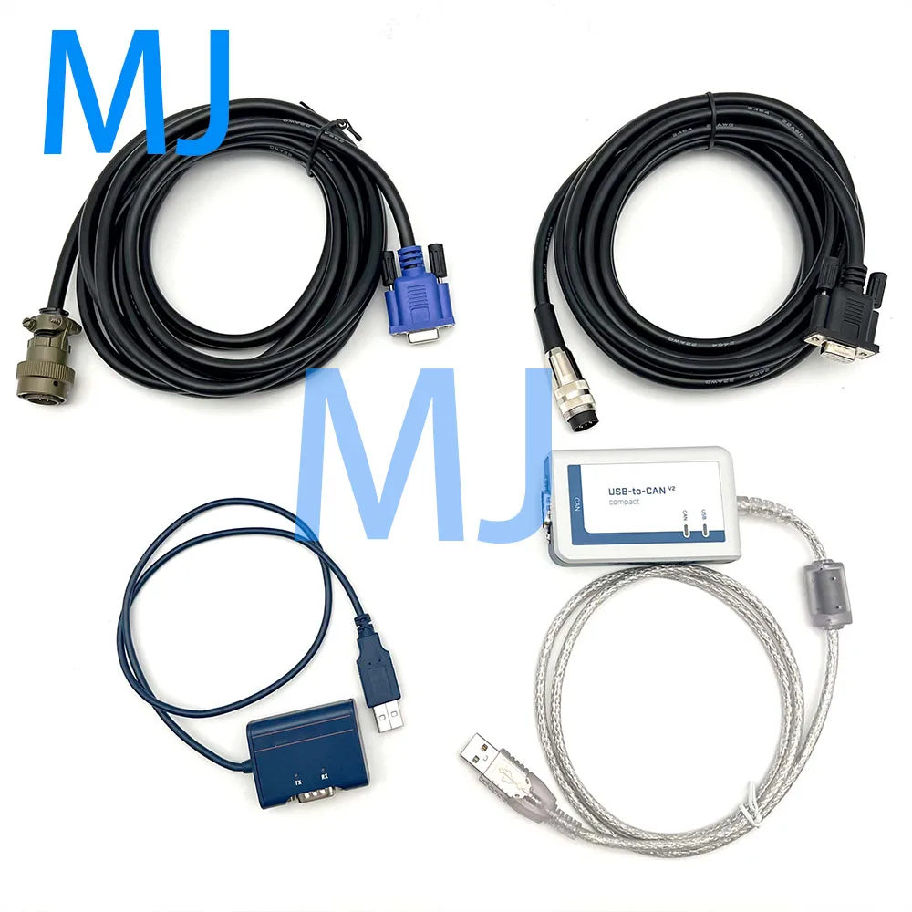 Diagnostic scanner tool with Diasys 2.72 MDEC ADEC Cable USB-TO-CAN DIASYS 2.7 MEDC ADEC FULL KIT for MTU ENGINE INTERFACE