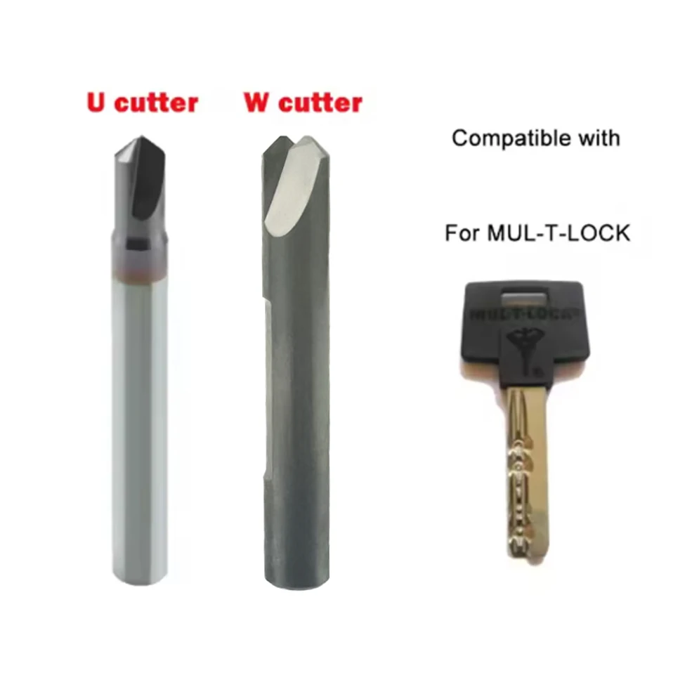 Key machine   Milling Cutter U Cutter W Cutter for 2M2 TANK Key Machine Cut Mul t lock Keys