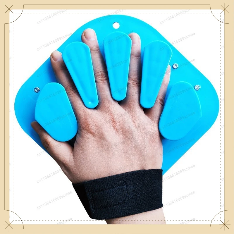 Fan Shaped Finger Splint, Palm Wrist Fixed Support Hand Straightening Holder Daily Exercise Device