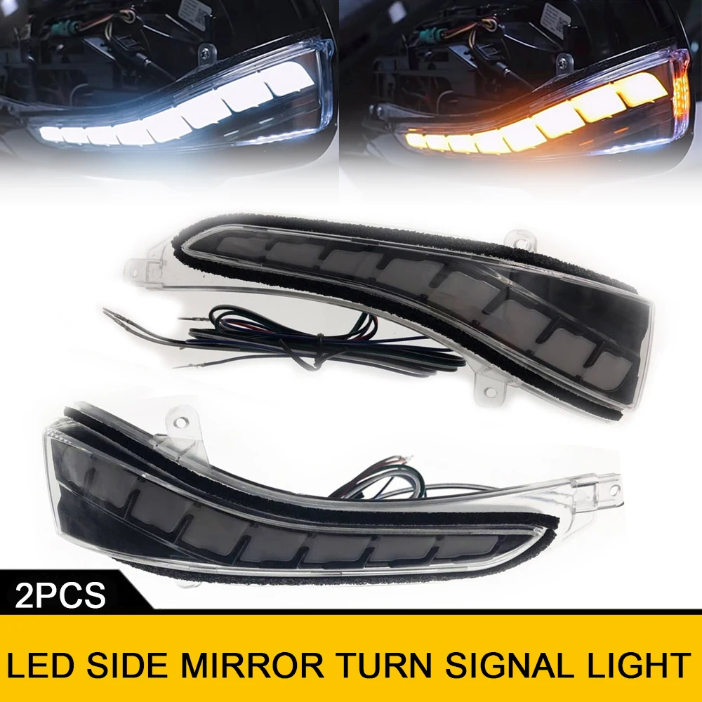 

For Nissan Skyline Infiniti Q30 Q50 Q60 Q70 QX30 QX50 QX60 QX70 Repeat Blinker Side Mirror LED Indicator DRL Puddle Light Canbus